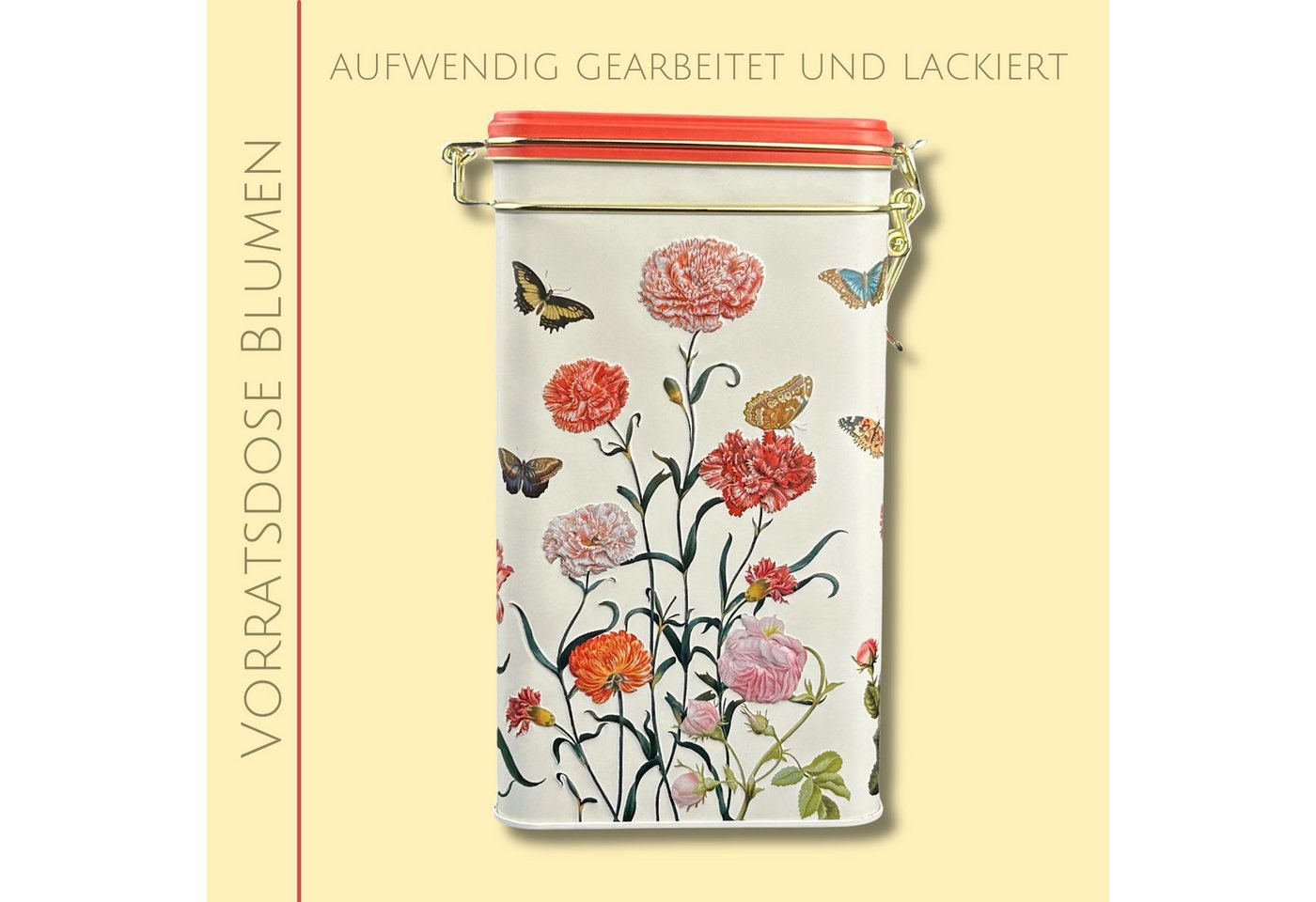 Fridolin Kaffeedose Vorratsdose mit Bügelverschluss, luftdicht mit Aromaverschluss – Bild 2 von 5