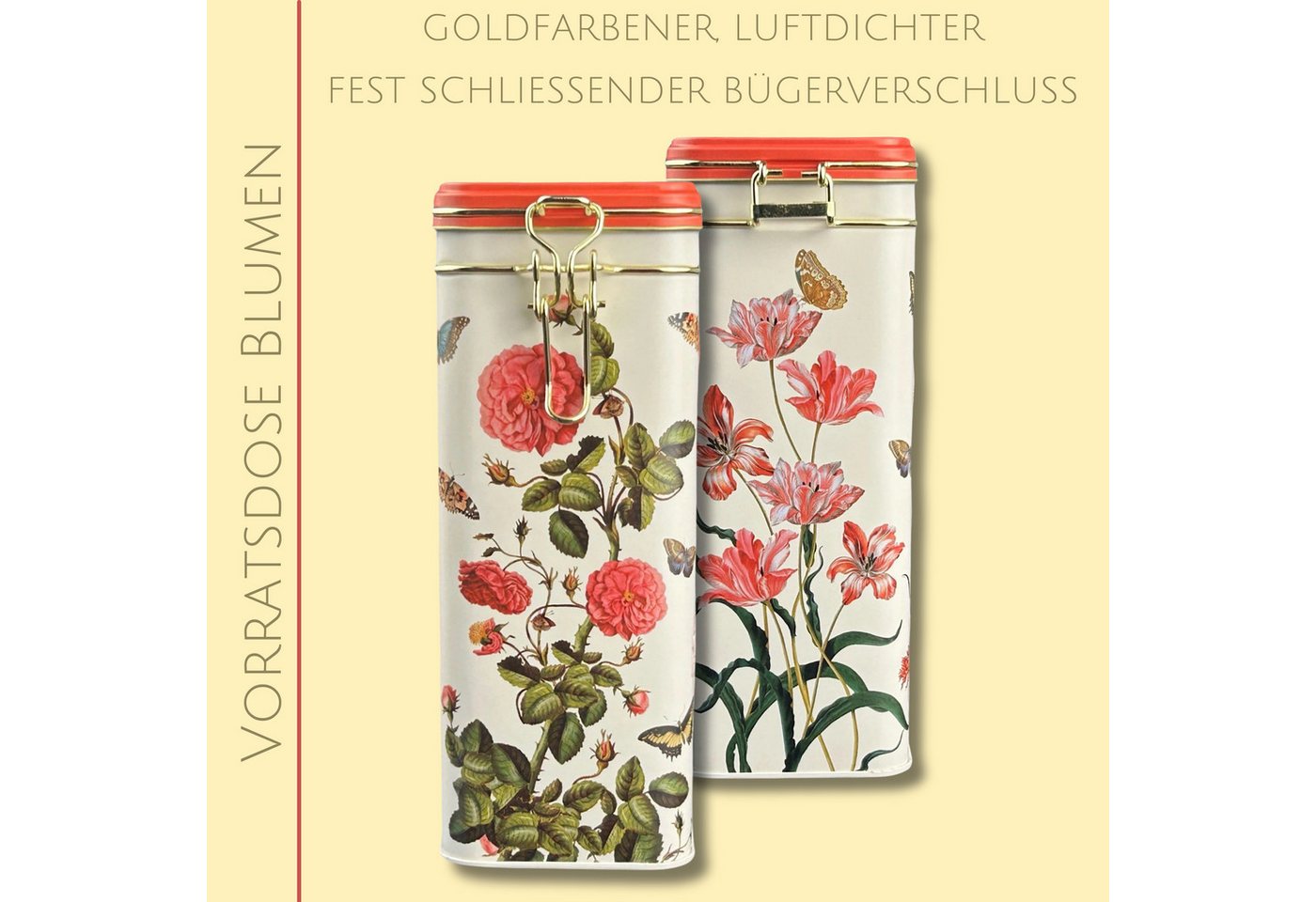 Fridolin Kaffeedose Vorratsdose mit Bügelverschluss, luftdicht mit Aromaverschluss – Bild 4 von 5