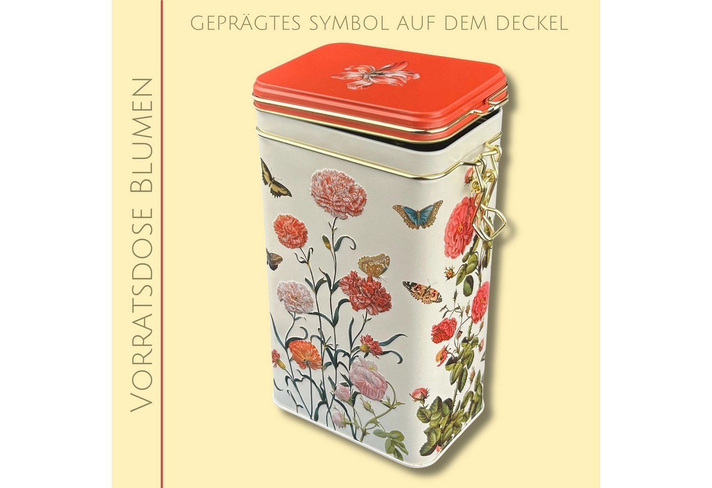 Fridolin Kaffeedose Vorratsdose mit Bügelverschluss, luftdicht mit Aromaverschluss – Bild 5 von 5