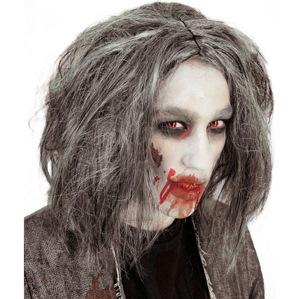 Fries Kostüm-Perücke Zombie Horror Perücke für Erwachsene Halloween Karneval Fasching Party