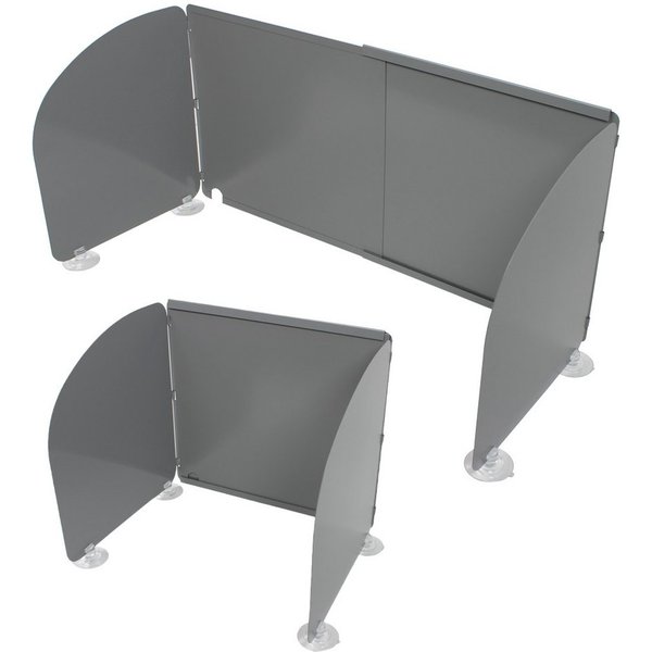 Frilight Grill-Windschutz Metall Windschutz Spritzschutz Gaskocher Gas Kochfeld Wohnmobil Boot