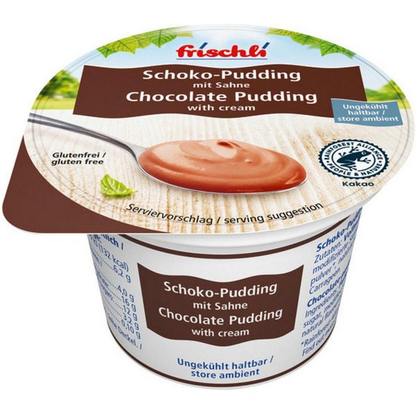 frischli Süßigkeit, Frischli Sahnepudding Schoko 85g