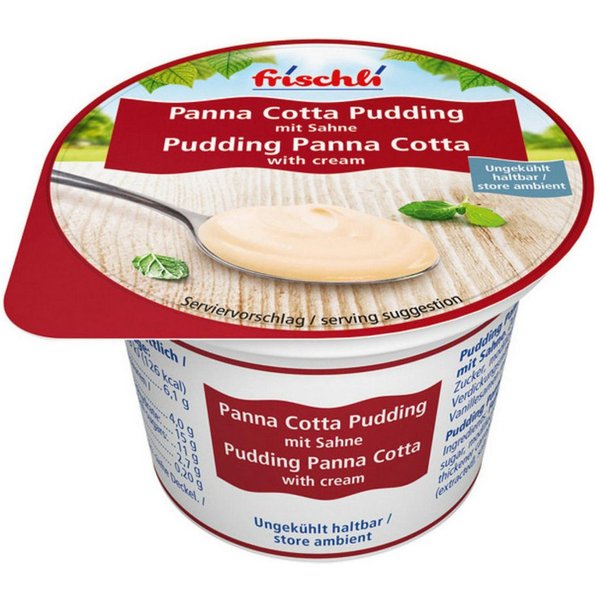 frischli Süßigkeit, Frischli Sahnepudding Panna Cotta 85g