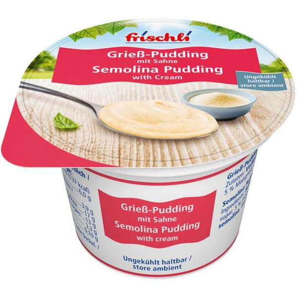 frischli Süßigkeit, Frischli Sahnepudding Grieß 85g
