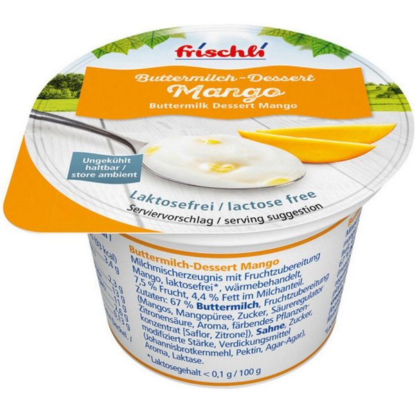 frischli Süßigkeit, Frischli Buttermilch Dessert 85g