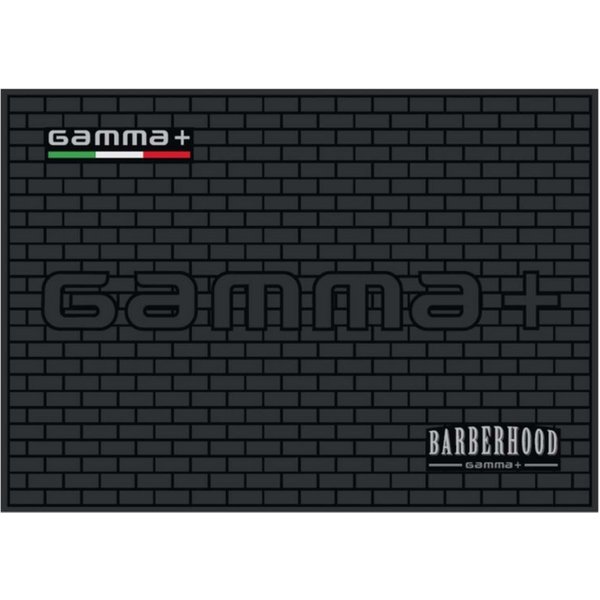 GAMMA+ Frisier- & Schminkkopf Gamma+ Arbeitsmatte "Barberhood"