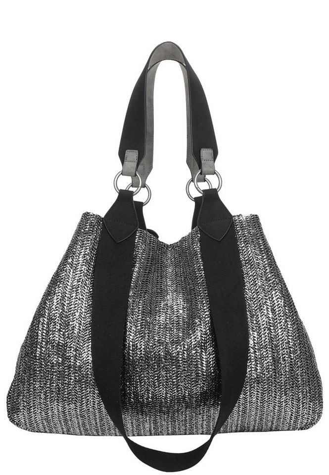 Fritzi aus Preußen Henkeltasche Izzy Medium Limited Painted Straw, mit abnehmbarem Brillenetui – Bild 2 von 5