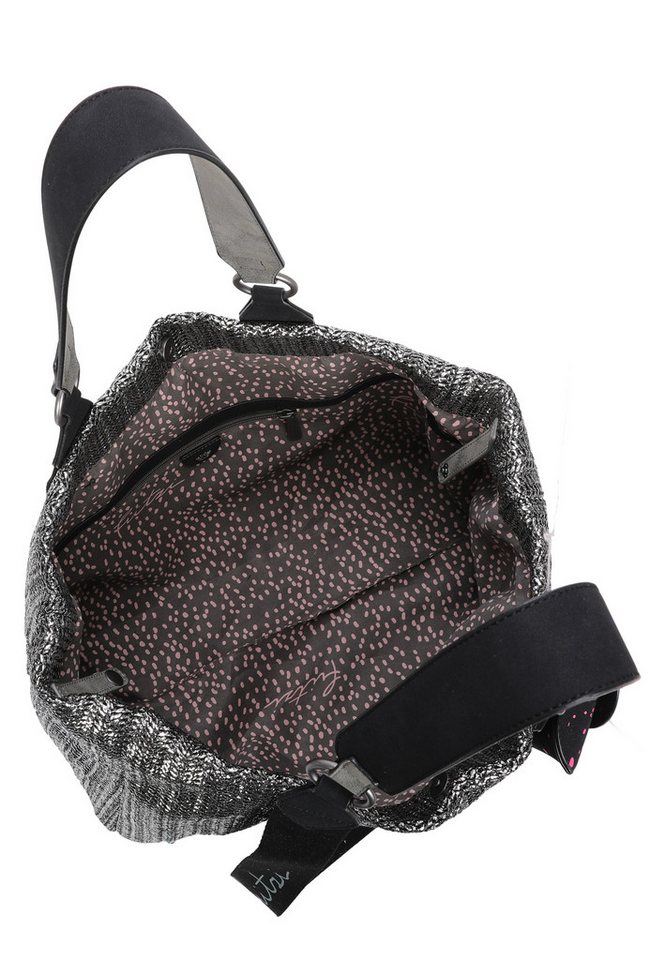 Fritzi aus Preußen Henkeltasche Izzy Medium Limited Painted Straw, mit abnehmbarem Brillenetui – Bild 5 von 5