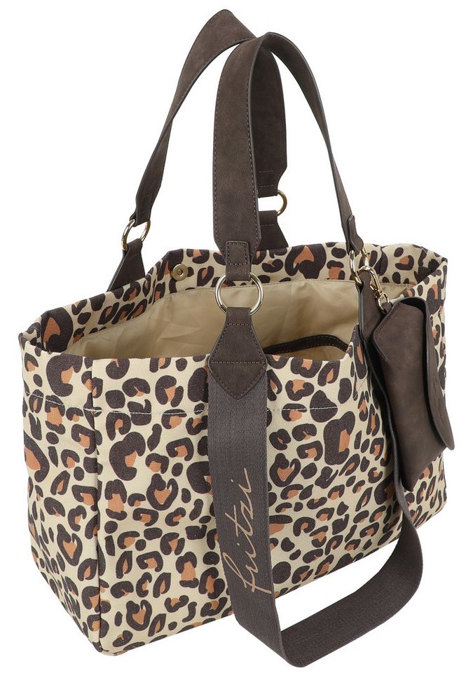 Fritzi aus Preußen Henkeltasche Leo Camel, mit großem Füllvolumen – Bild 4 von 5