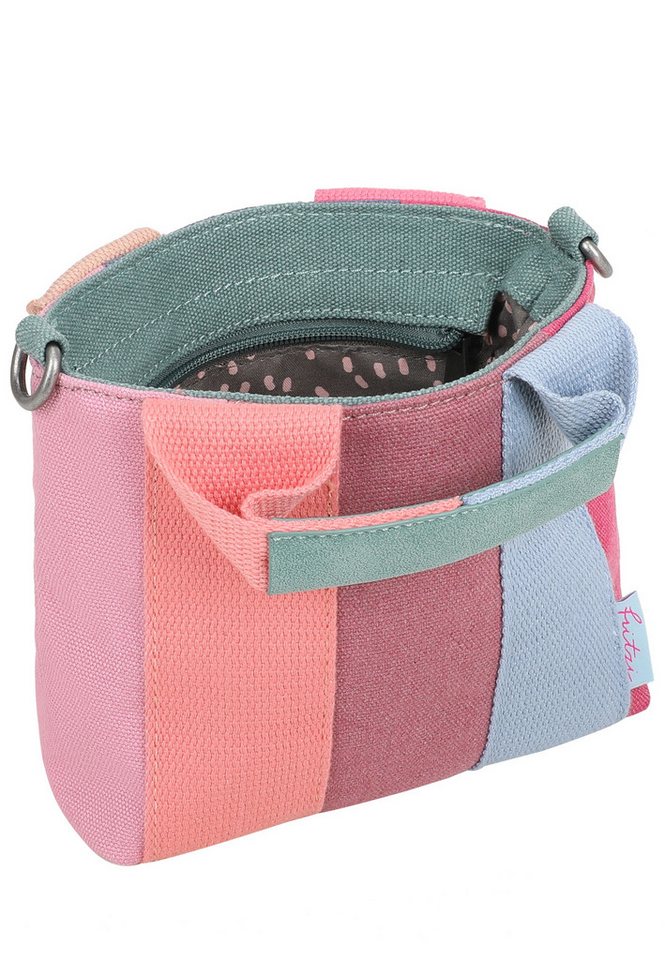 Fritzi aus Preußen Schultertasche Bini Limited Multi, mit Webbing-Schulterriemen und buntem Design – Bild 5 von 5