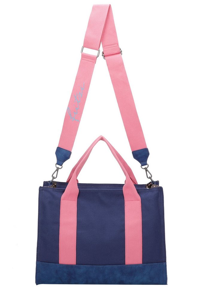Fritzi aus Preußen Shopper Canvas Tote Bag, mit abnehmbarem Schulterriemen – Bild 2 von 5