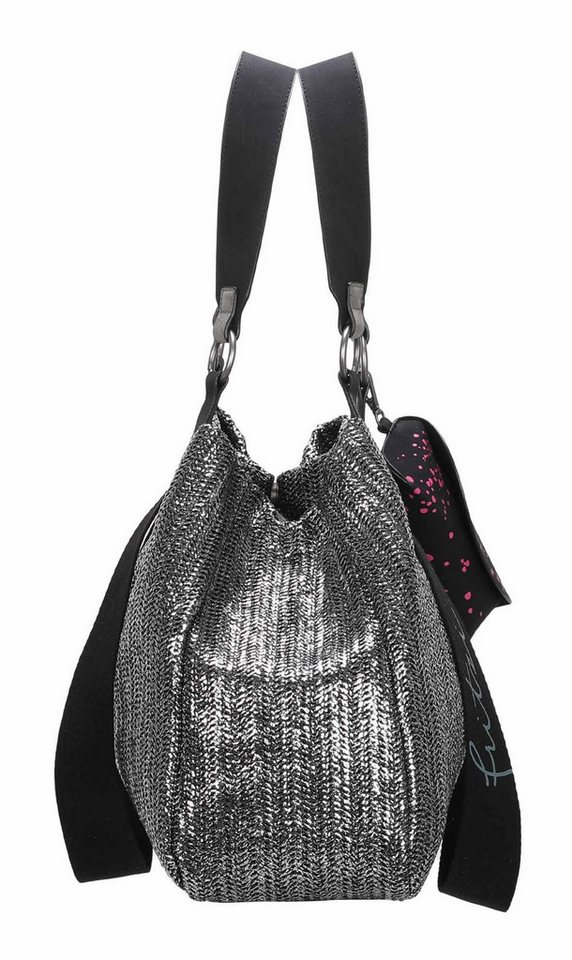 Fritzi aus Preußen Shopper Painted Straw Shopper (Set, 2-tlg) – Bild 3 von 5