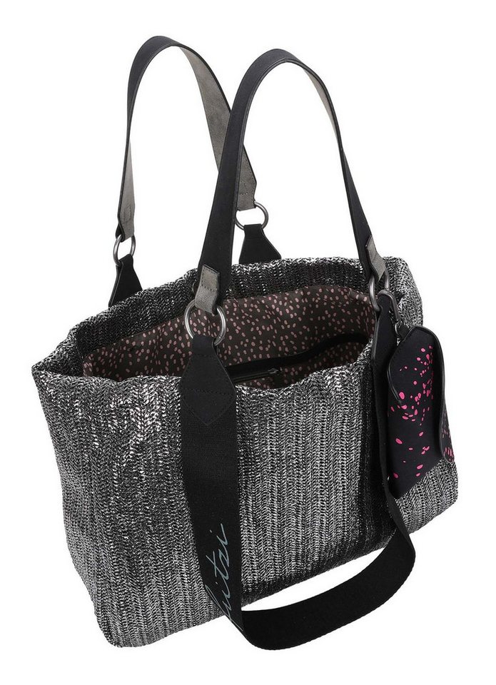 Fritzi aus Preußen Shopper Painted Straw Shopper (Set, 2-tlg) – Bild 5 von 5