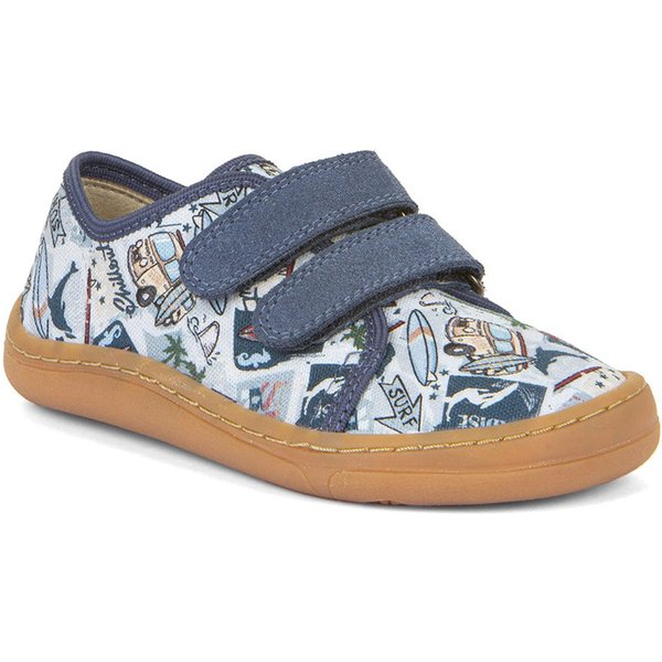 froddo® Froddo Barefoot Canvas Light Blue Schnürschuh