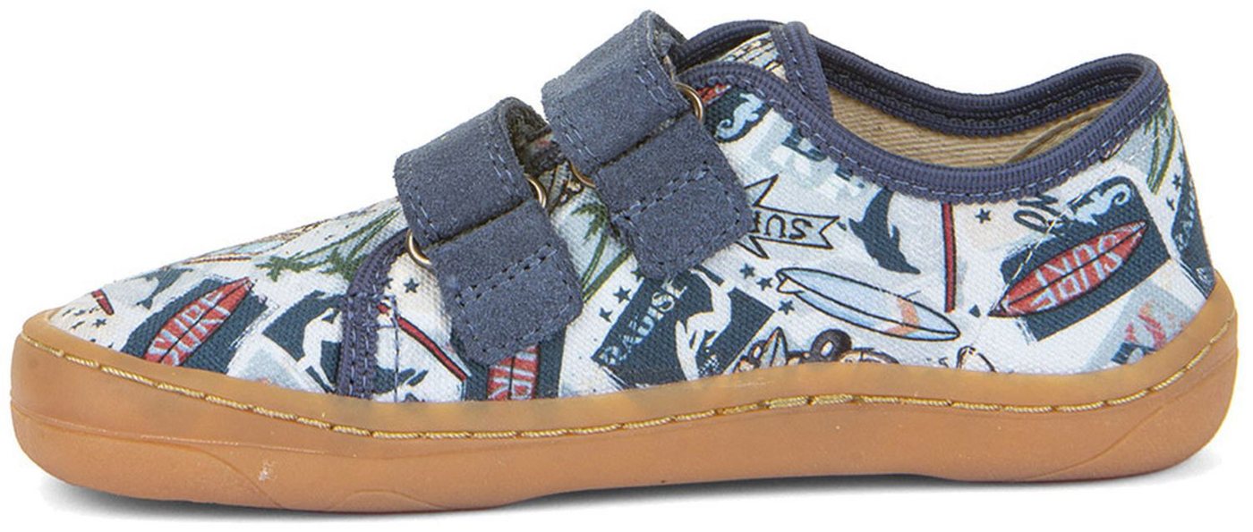 froddo® Froddo Barefoot Canvas Light Blue Schnürschuh – Bild 2 von 4
