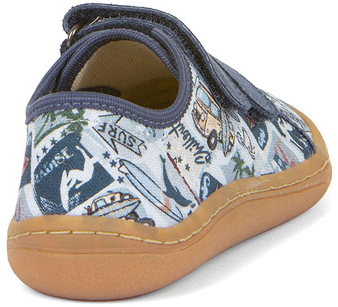 froddo® Froddo Barefoot Canvas Light Blue Schnürschuh – Bild 4 von 4