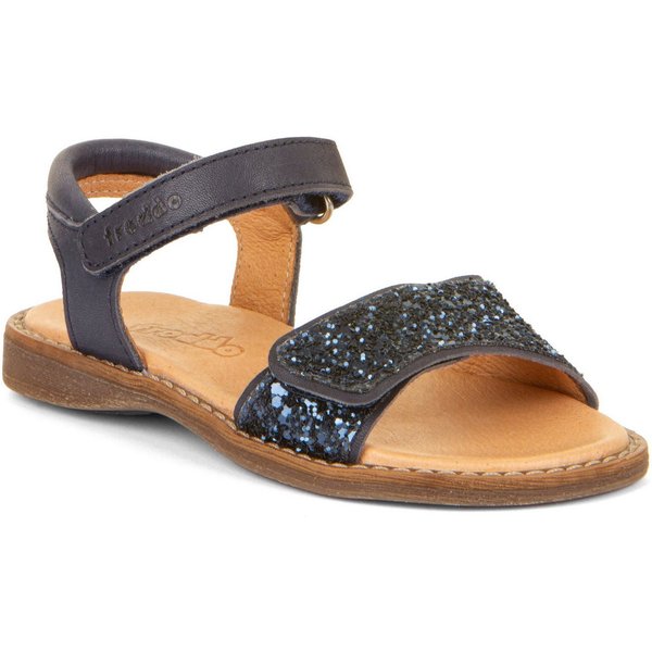 froddo® Lore Sparkle Sandale Sommerschuh, Klettschuh, Sandalette, mit zwei Klettverschlüsse