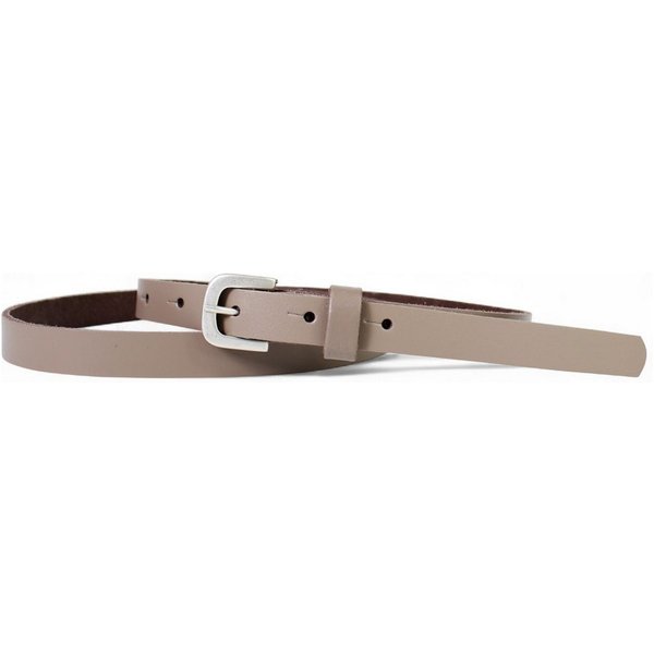 FRONHOFER Taillengürtel Damen Rindsleder (1-St) Schmal, versilbert, Made in Germany