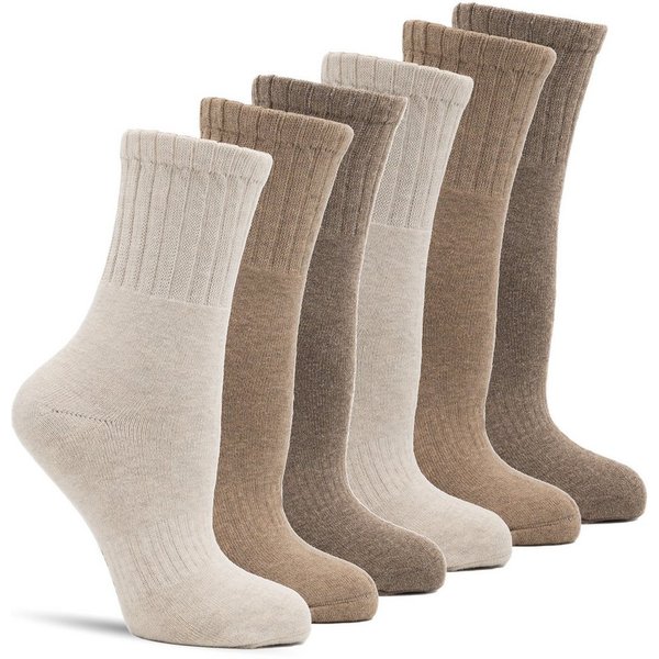 Frostfighter Thermosocken Wintersocken Damen + Herren Thermo (6-Paar) Frottee Innenfutter, warme dicke weiche Socken, Farbauswahl