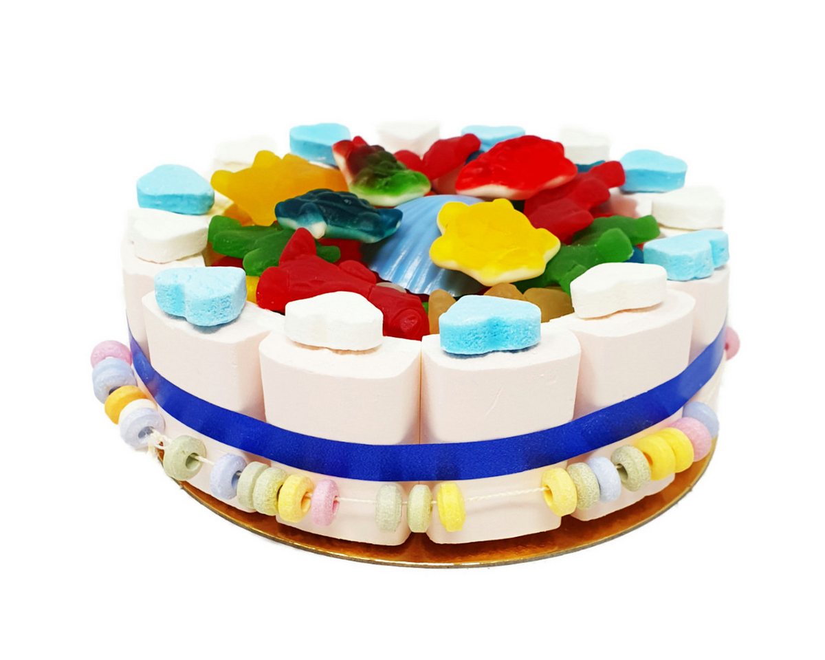 Fruchtgummi Bären & Co. Süßigkeit, Fruchtgummi Geburtstagstorte Happy Birthday Geschenkidee Jungen 550g – Bild 2 von 3