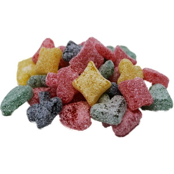 Fruchtgummi Bären & Co. Süßigkeit, Fruchtgummi säuerlich in Pokerspielfruchtgummi zuckerfrei 300g