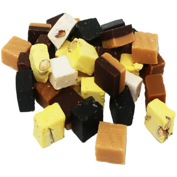 Fruchtgummi Bären & Co. Süßigkeit, Fudge Mix Vanille Cappuccino Lakritz Schokolade Nougat 1000g