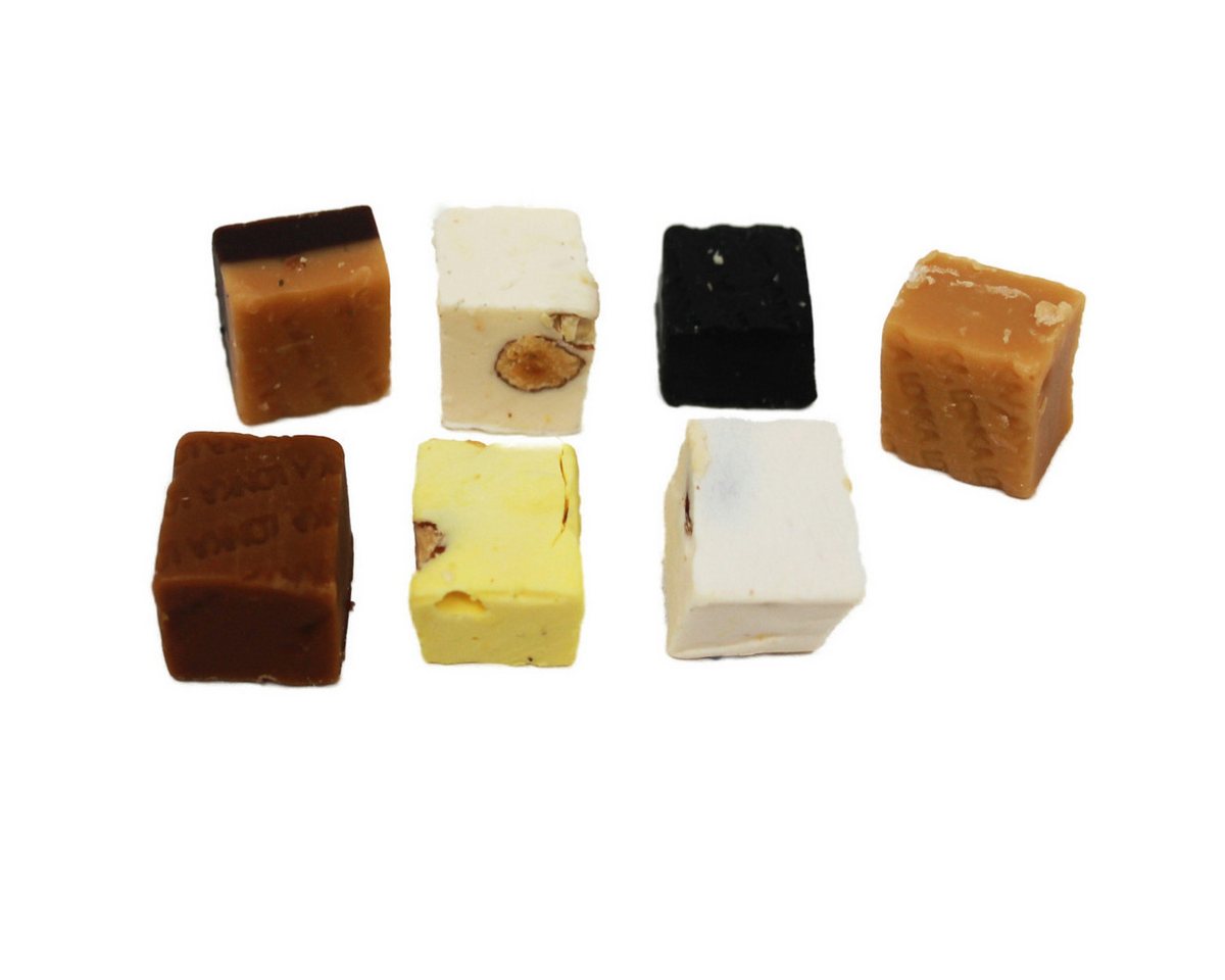 Fruchtgummi Bären & Co. Süßigkeit, Fudge Mix Vanille Cappuccino Lakritz Schokolade Nougat 1000g – Bild 2 von 3