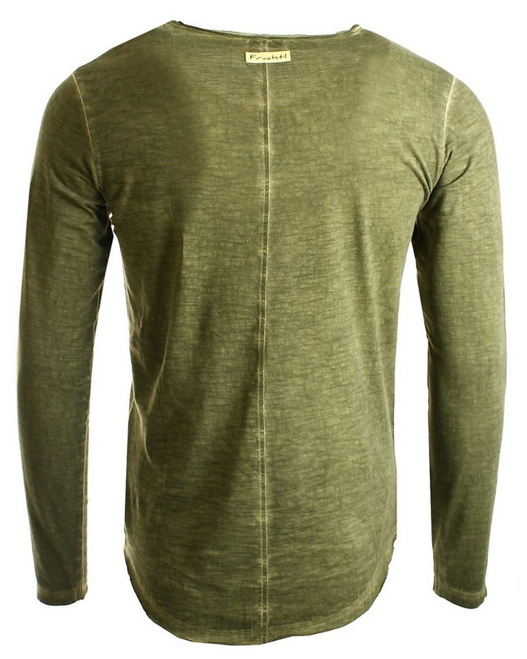 Früchtl Longsleeve mit tiefem V-Ausschnitt – Bild 2 von 4
