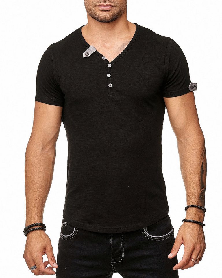 Früchtl T-Shirt mit modischer Knopfleiste – Bild 2 von 3
