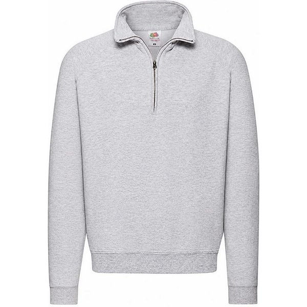 Fruit of the Loom Sweatshirt Classic Zip Neck Sweat