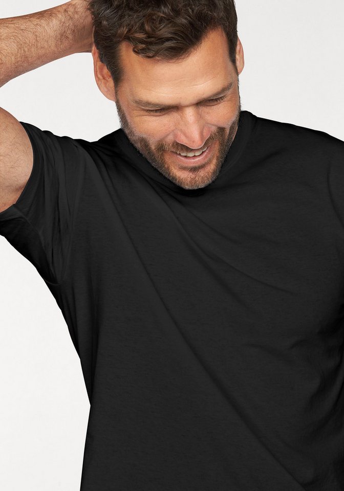 Fruit of the Loom T-Shirt, sechs Stück in unterschiedlicher Farbkomination (Packung, 6-tlg., 6er-Pack) mit Rundhalsausschnitt – Bild 4 von 5