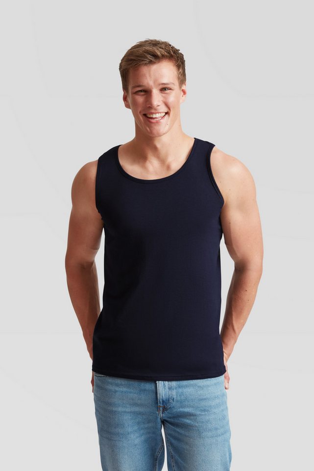 Fruit of the Loom Tanktop (Packung, 2-tlg) aus reiner Baumwolle – Bild 3 von 5