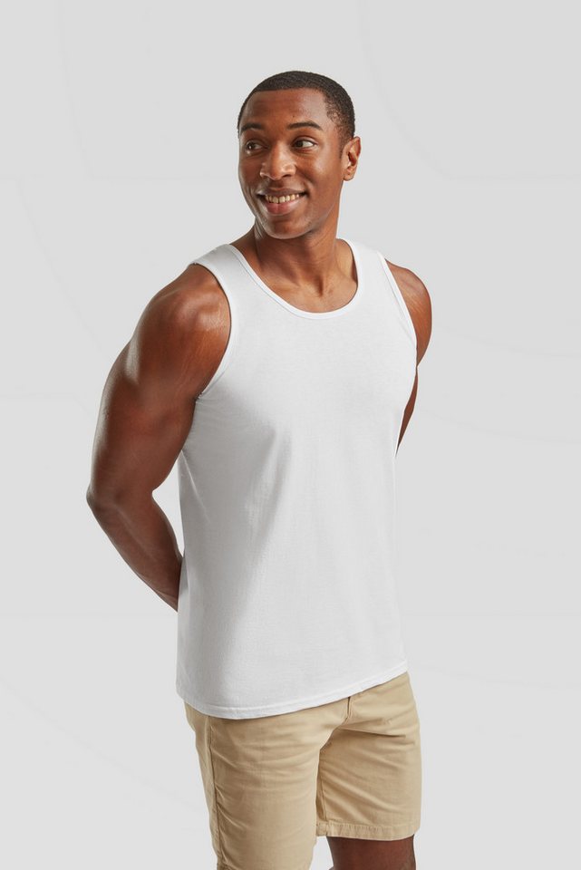 Fruit of the Loom Tanktop (Packung, 2-tlg) aus reiner Baumwolle – Bild 4 von 5