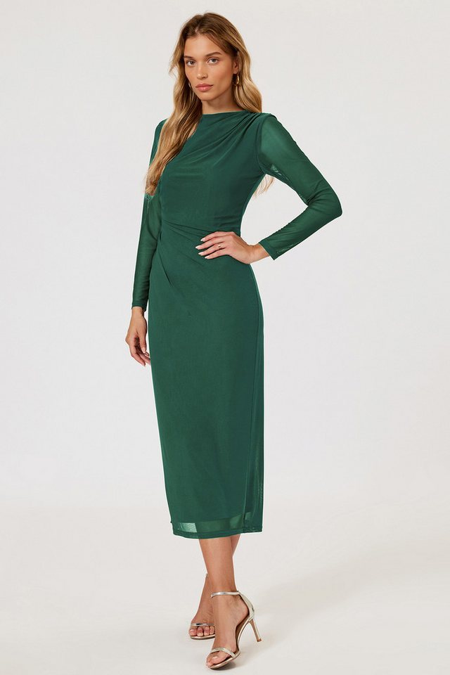 FS Collection Abendkleid Damen Abendkleid Maxikleid Partykleid Langarm Elegant Figurbetont (XS (EU:36 / UK:8) · S (EU:38 / UK:10) · M (EU:40 / UK:12) · L (EU:42 – Bild 3 von 5