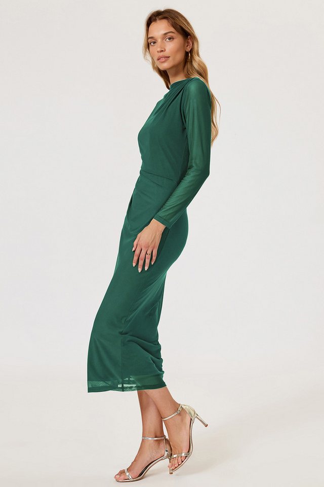 FS Collection Abendkleid Damen Abendkleid Maxikleid Partykleid Langarm Elegant Figurbetont (XS (EU:36 / UK:8) · S (EU:38 / UK:10) · M (EU:40 / UK:12) · L (EU:42 – Bild 4 von 5