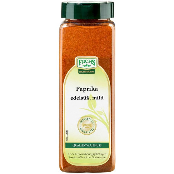 Fuchs Foodservice Gewürz, Fuchs Professional edlesüß Paprika fruchtig mild gemahlen 450g