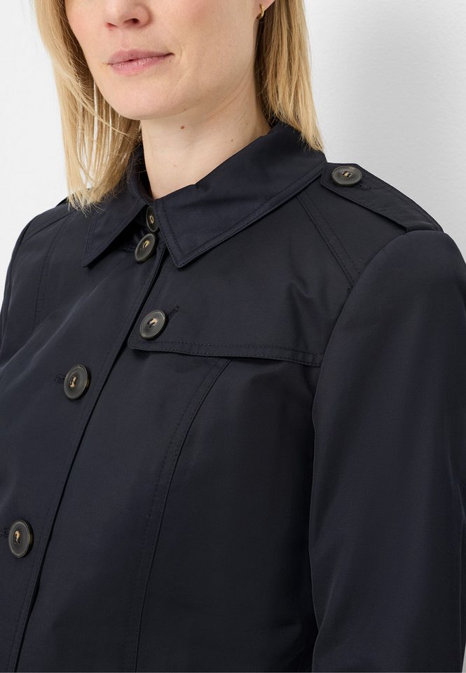 Fuchs Schmitt Kurzmantel Lightweight Cotton, Regular Fit, Schulterklappen – Bild 4 von 5