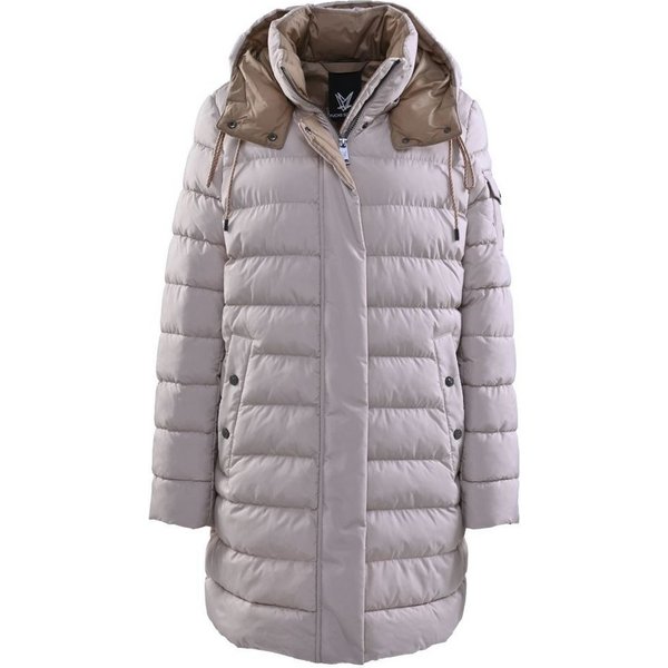 Fuchs Schmitt Steppmantel Steppkurzmantel mit abnehmbarer Kapuze, Regular Fit, Kontrastfutter