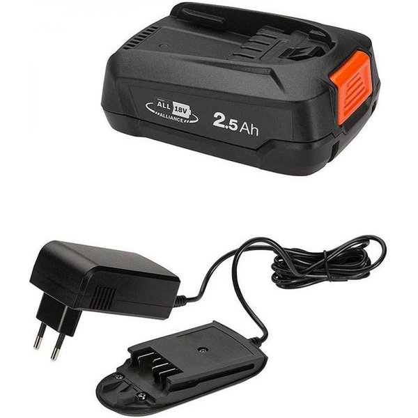 GARDENA Führungsschiene Gardena Starter-Kit 2,5 Ah P4A PBA 18V/45 und AL 1810 CV