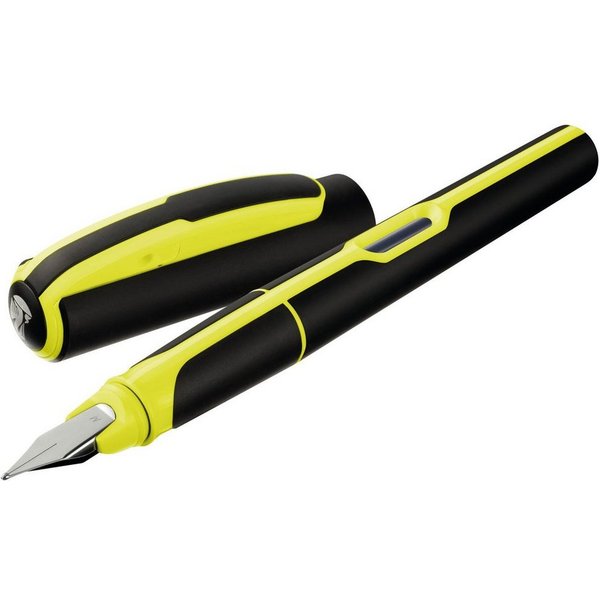 Pelikan Füllfederhalter Pelikan Füllhalter style "Neon", Federbreite: M, gelb