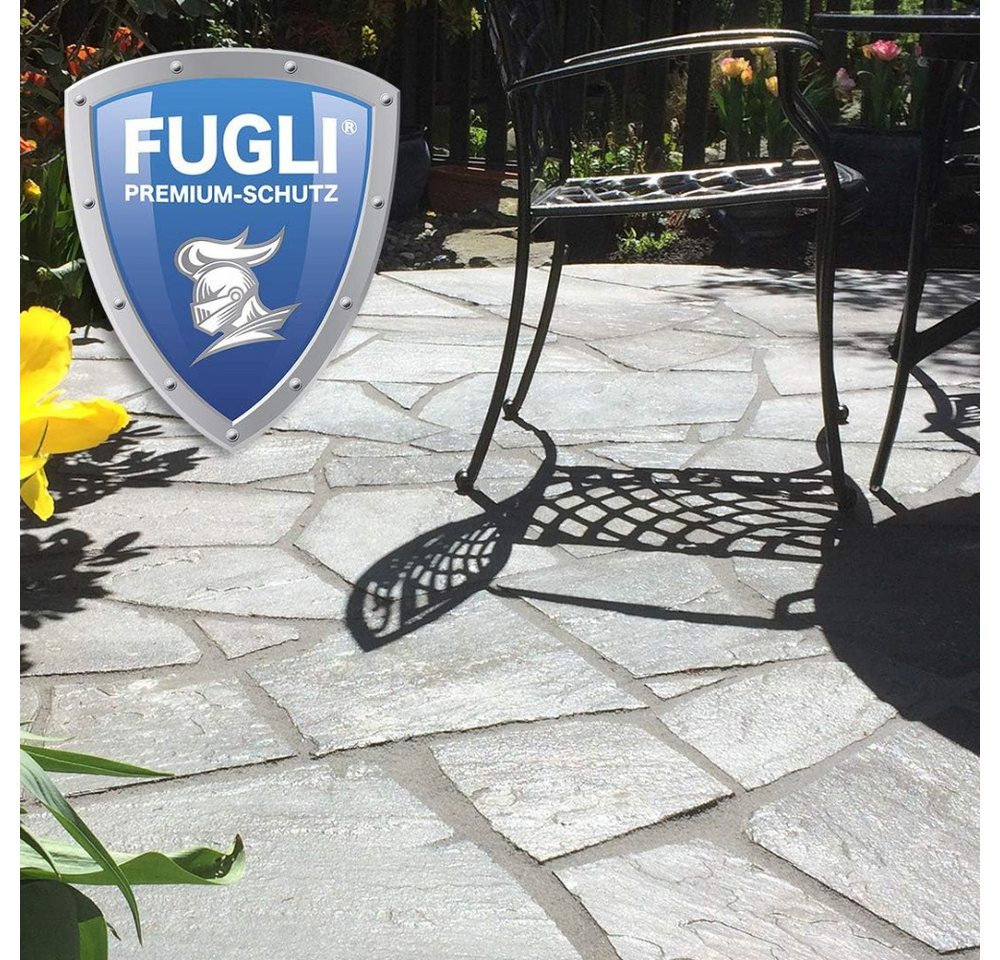 FUGLI® Fugenmörtel Pflasterfugenmörtel, 12,5 kg, Verfugung von Pflaster-, Platten- und Klinkerflächen – Bild 4 von 5
