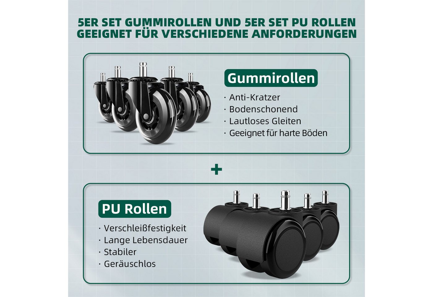 Fukstern Bürostuhl Ergonomischer Bürostuhl mit 90° klappbaren Armlehnen (Verstellbare Kopfstütze, atmungsaktiver Mesh-Bezug, Rücken- und Taillenstütze, Neigung  – Bild 2 von 5