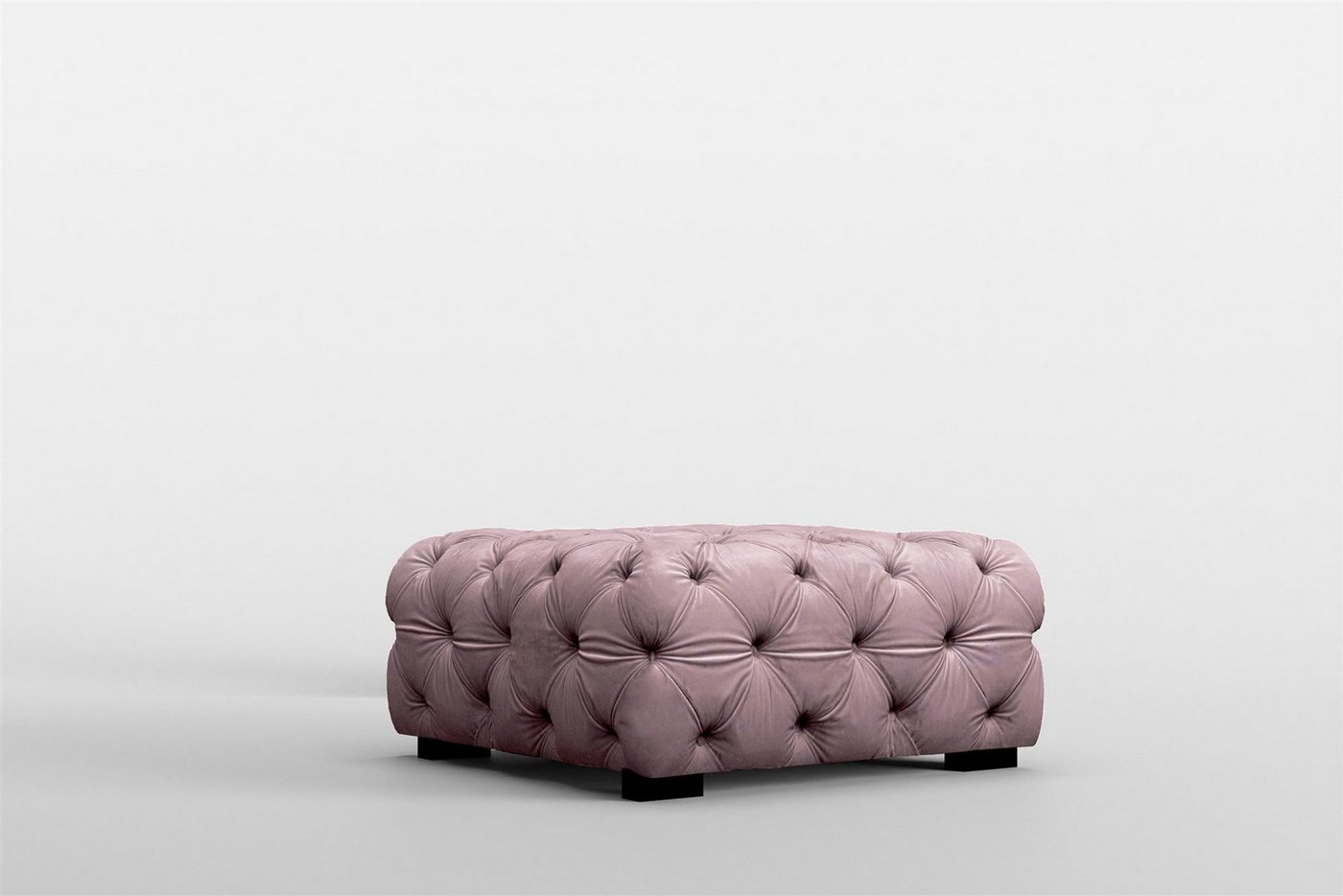 Fun Möbel Polstergarnitur Sofaset NATALIE 3-2-1 in Stoff Riviera inkl. Polsterhocker, (Set, 4-tlg), Rundumbezug – Bild 5 von 5