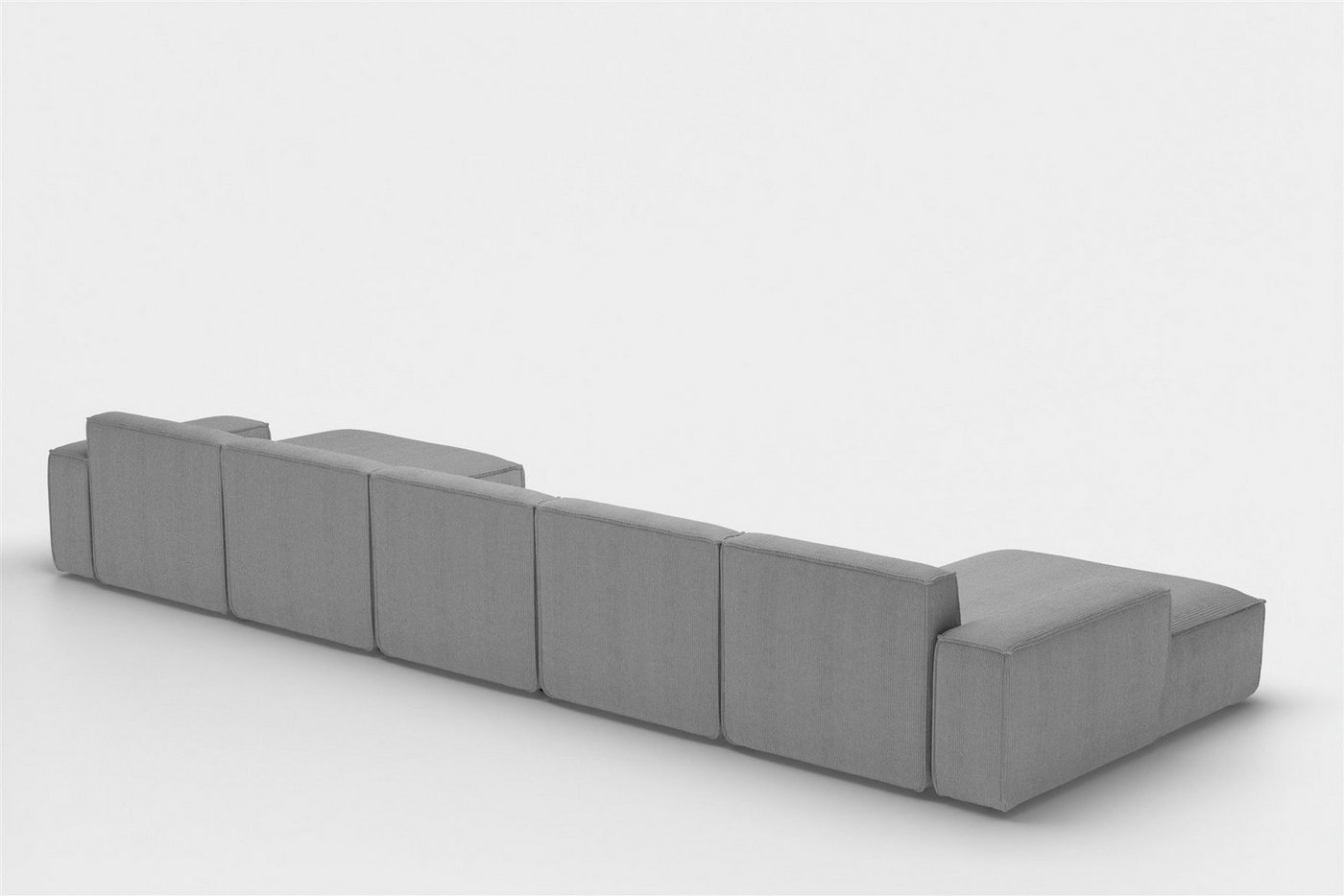 Fun Möbel Wohnlandschaft U-Form CELES PREMIUM XL, Breite 462 cm, inkl. 2 Zierkissen – Bild 4 von 5