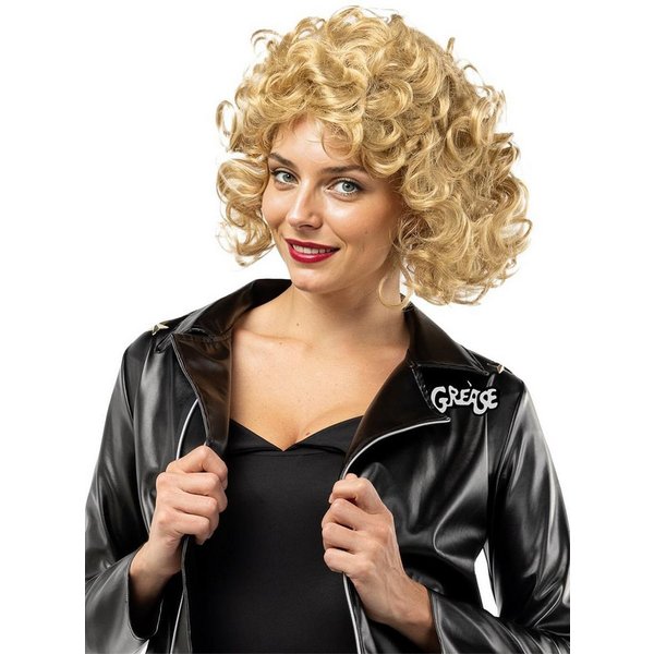 Funidelia Kostüm-Perücke Grease – Sandy Perücke, Authentische Perücke mit der Frisur von Sandy
