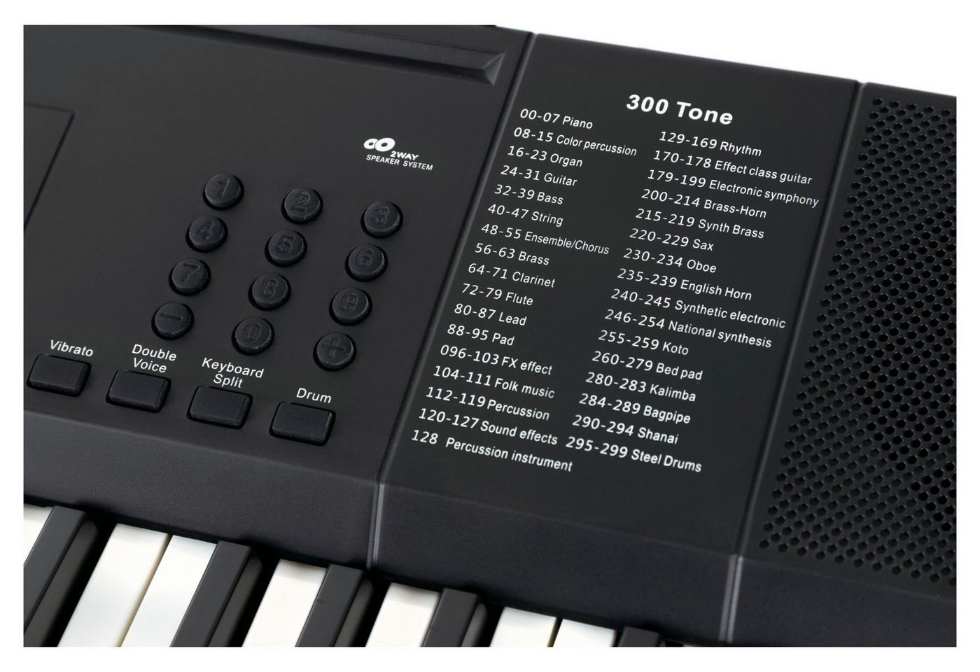 FunKey Home-Keyboard 61 Edition (300 Sounds, 300 Rhythmen) (Spar-Set, inkl. Keyboardständer & Bank), mit Begleitautomatik und intelligente Lernfunktion – Bild 5 von 5