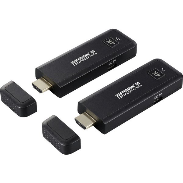 SpeaKa Professional Funkgerät SpeaKa Professional SP-TR-450 HDMI-Funkübertragung (Set) 50 m 2.4 GHz