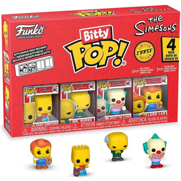 Funko Merchandise-Figur Die Simpsons Bitty POP! 4er-Pack Series 1 2 cm #85707