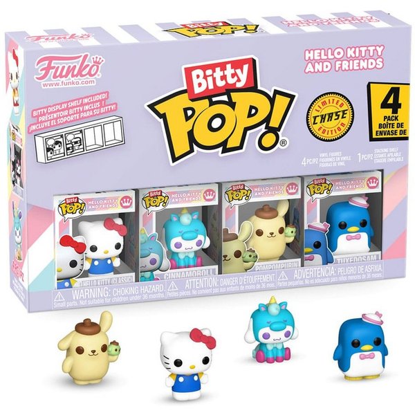 Funko Merchandise-Figur Hello Kitty and Friends Bitty POP! 4er-Pack Series 1 2 cm #85713