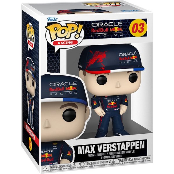 Funko Spielfigur Oracle Red Bull Racing - Max Verstappen 03 Pop!